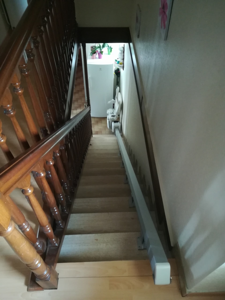 Monte-escalier droit 1100