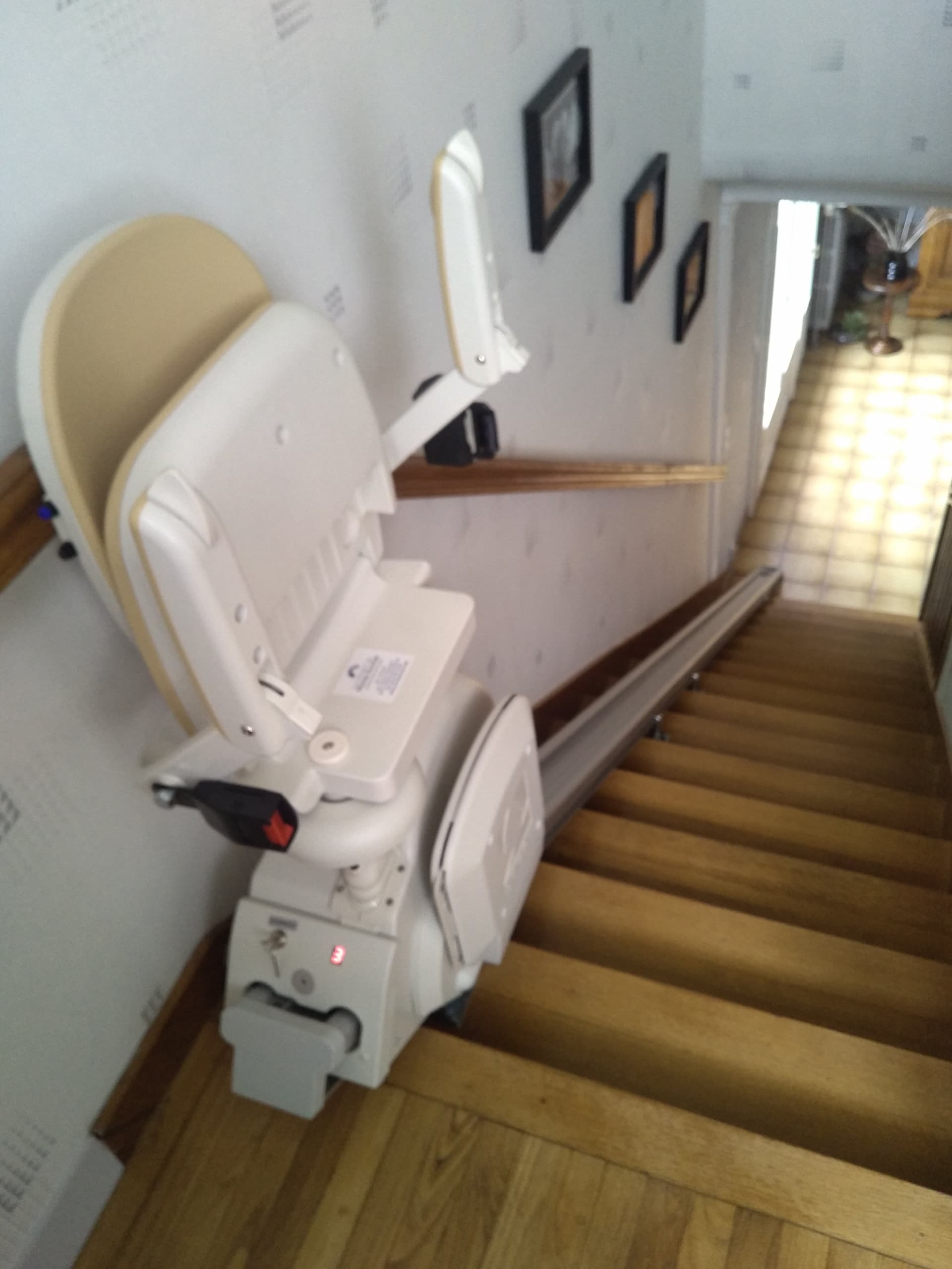 Monte-escalier droit A130 à Segré-en-Anjou Bleu